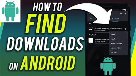 Navigate your way to Internal Storage > Android > data > com. . Find downloads on android